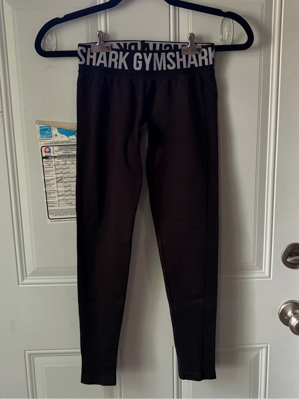 Gymshark Black Flex Low Rise Leggings